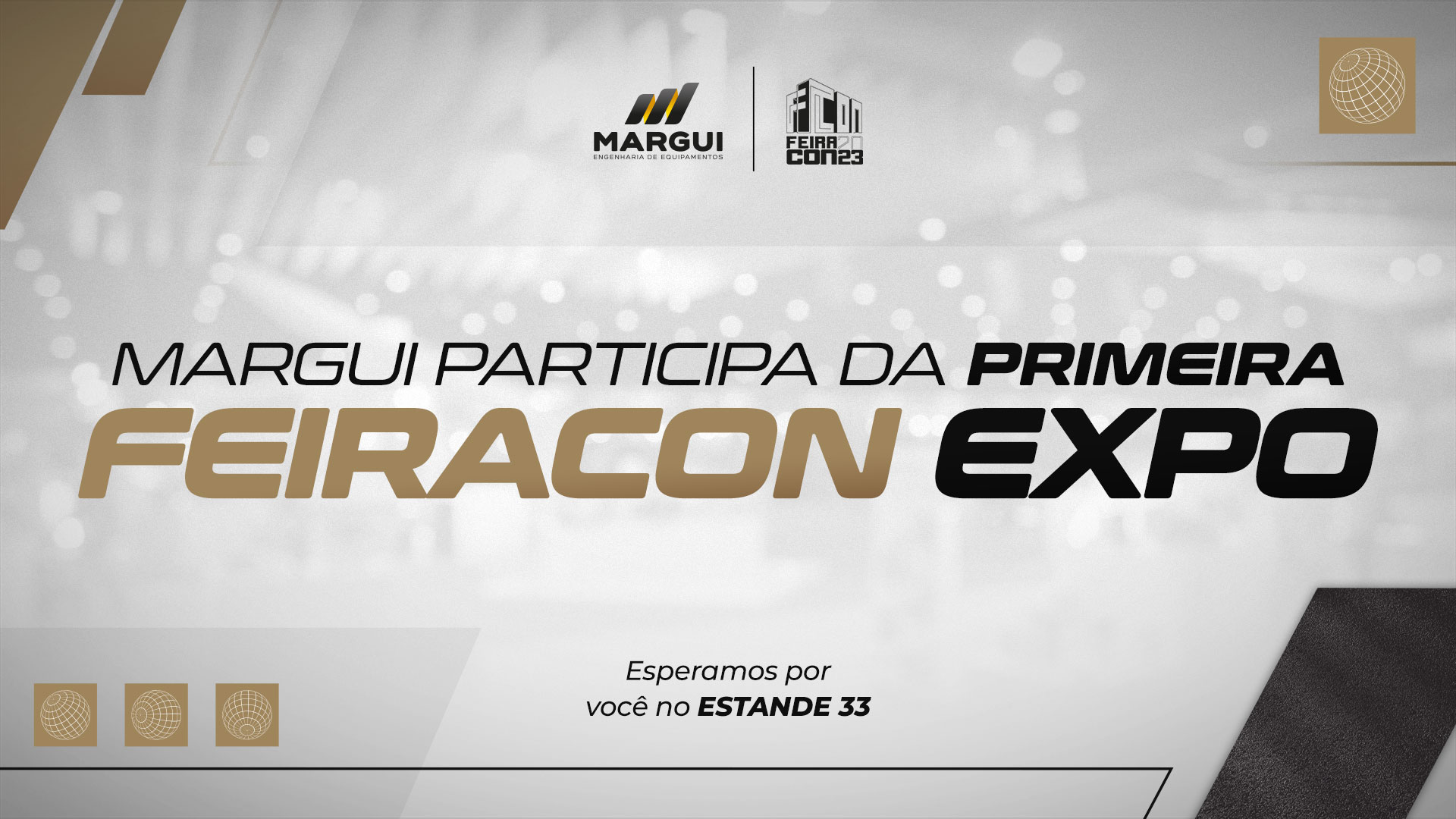 Margui participa da primeira Feiracon Expo