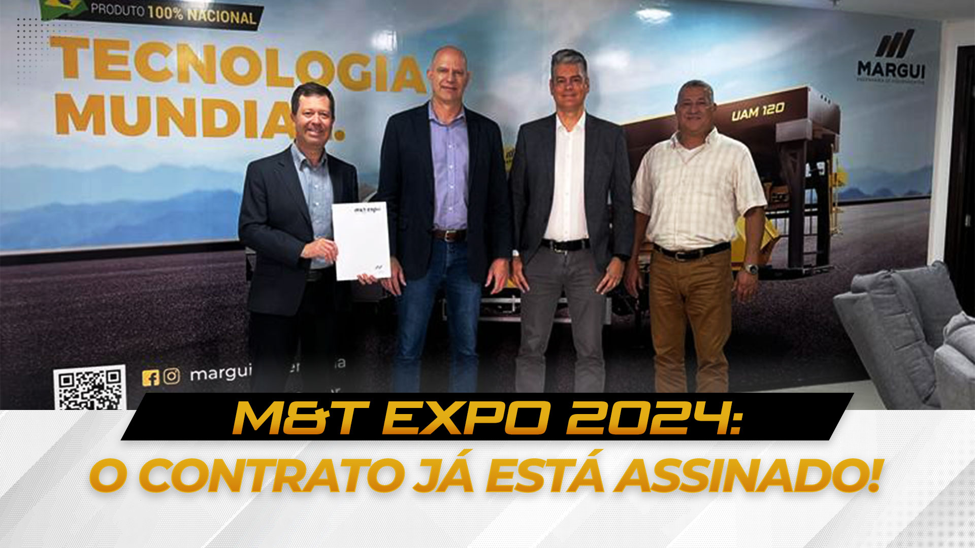 M&T Expo 2024: o contrato foi assinado!